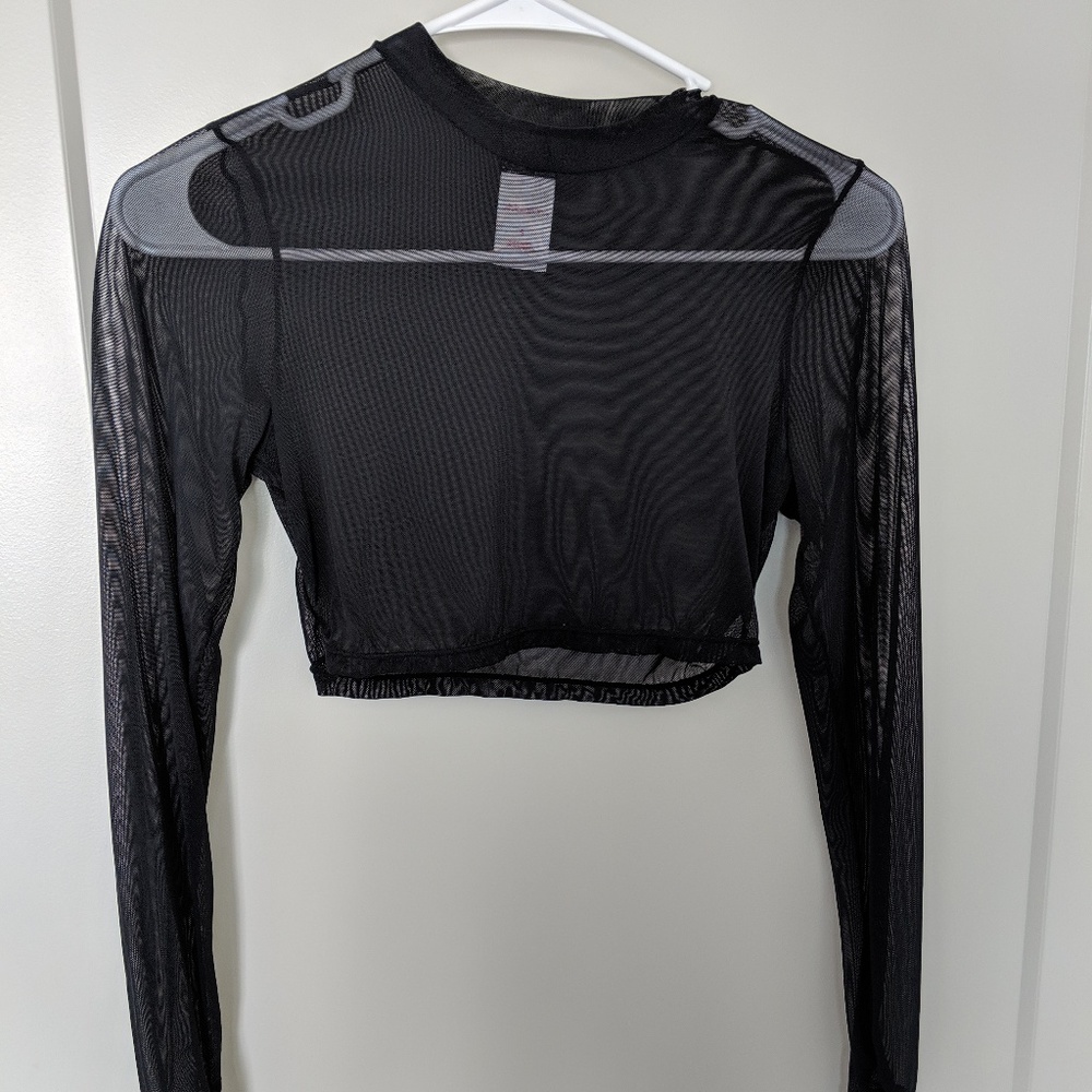 *'*'Mesh Crop Top*'*'